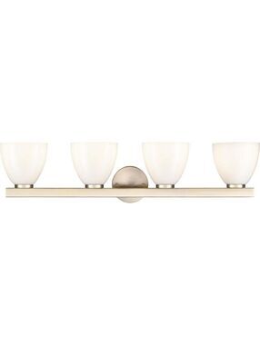 Millennium Lighting Apria 33″ 4-Light Vanity – Modern Gold